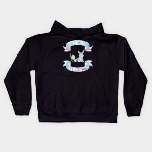 SAVE THE EGGS - EAT BUNNIES Kids Hoodie